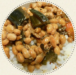納豆まぜご飯