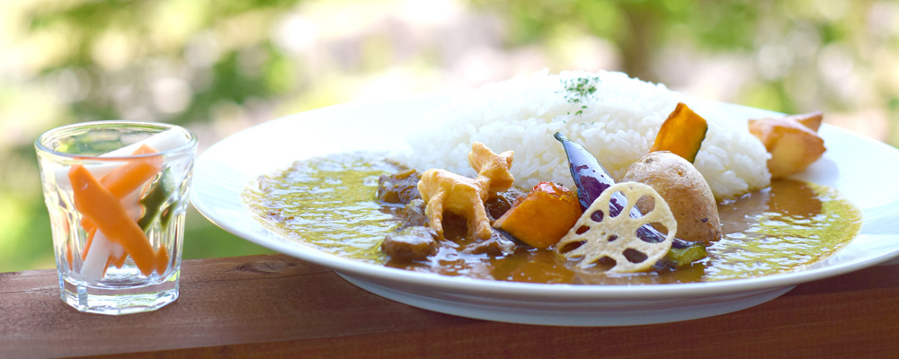 特製ランチ　奥三河高原ジビエ 鹿カレー(土日限定)