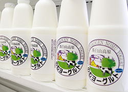 茶臼山高原飲むヨーグルト