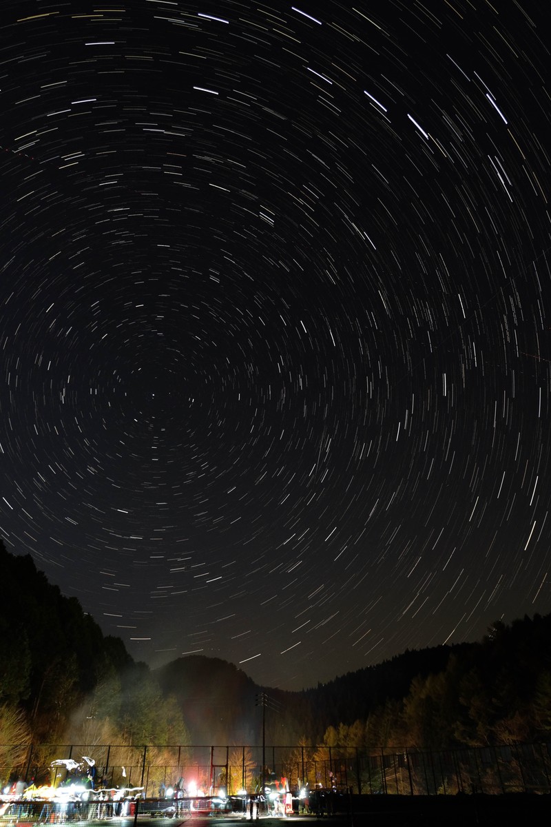 北極星と北の空 愛知県の星空の聖地 奥三河 星空観察案内サイト